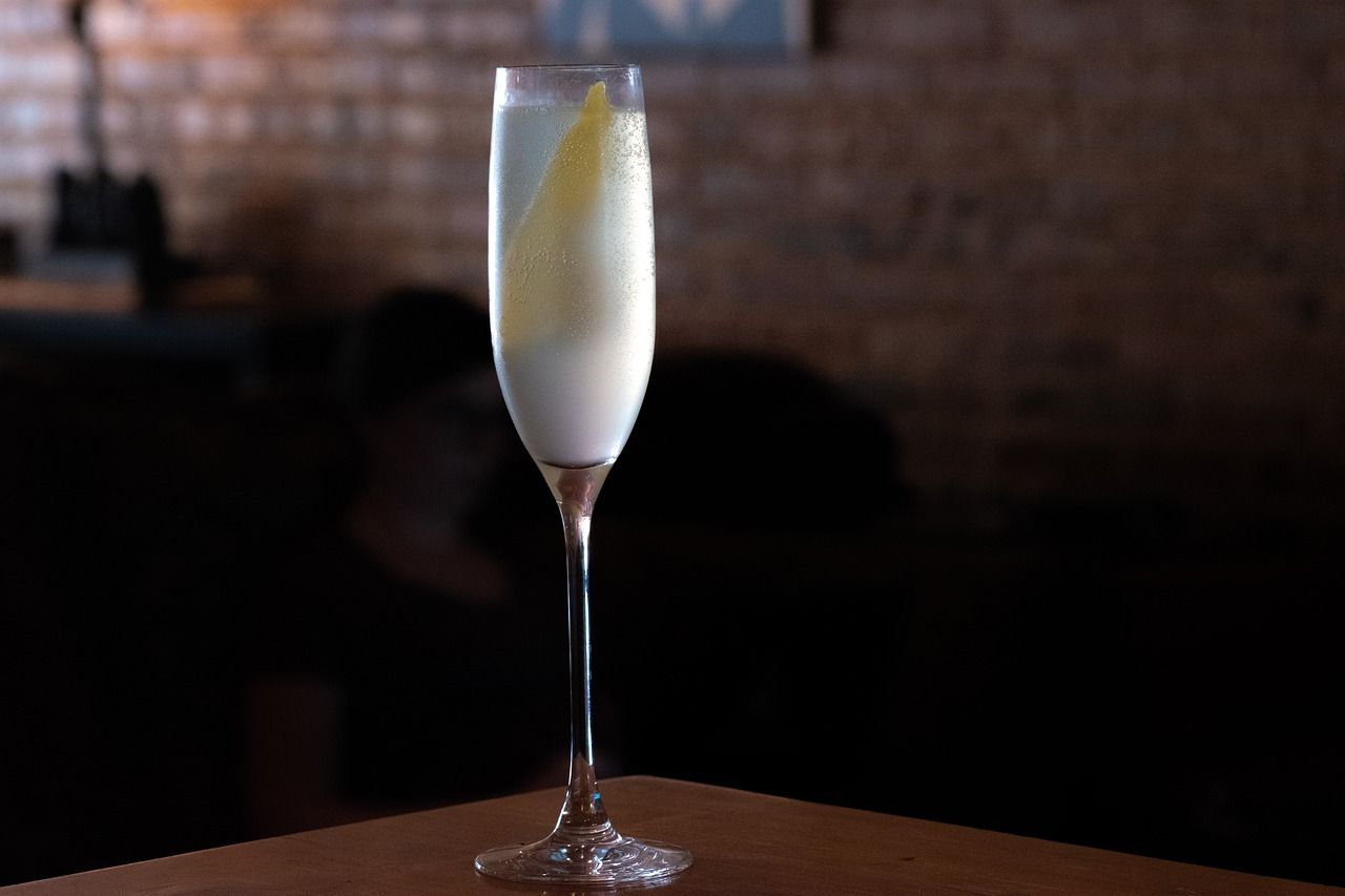 French 75 cocktail